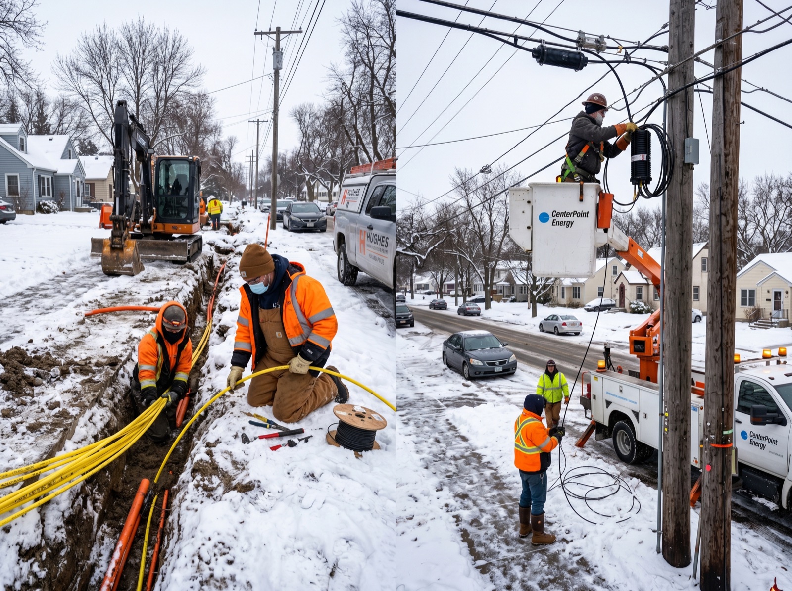 FTTH fiber expansion project in Minneapolis, Minnesota